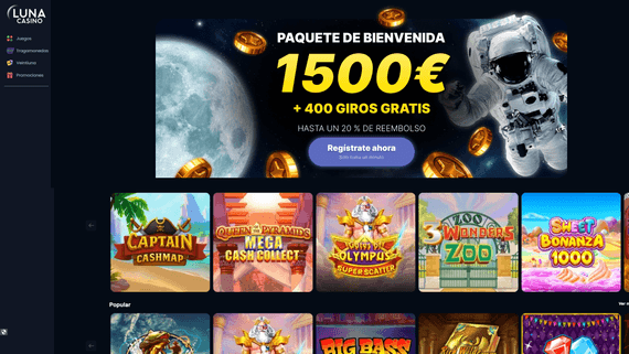 Experiencia Luna Casino